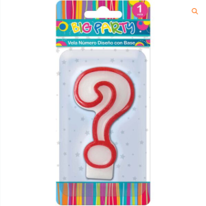 VELA CUMPLEAÑOS SIMBOLO ?